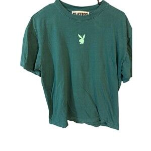 Playboy By Pacsun Mens Tshirt Green size Medium